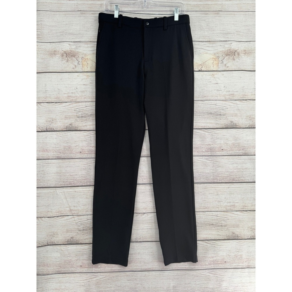 Quince Smart Chino Women 30x34 Black Ultra-Stretch 24/7 Trousers LB22110-GCGL01